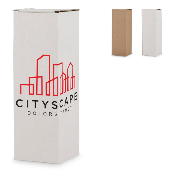 Kleiner Geschenkkarton für Flaschen und Becher