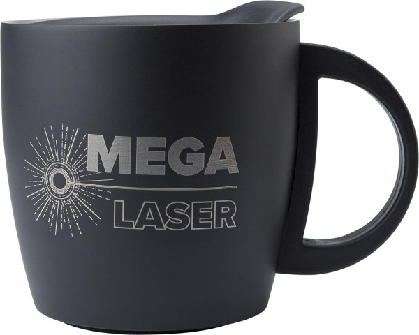 Doppelwandiger Kaffeebecher aus Edelstahl (350 ml) Rania