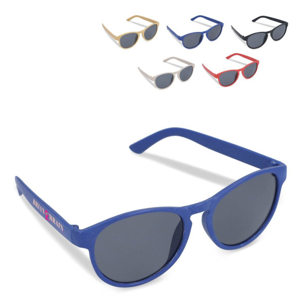 Sonnenbrille Weizenstroh Erde UV400