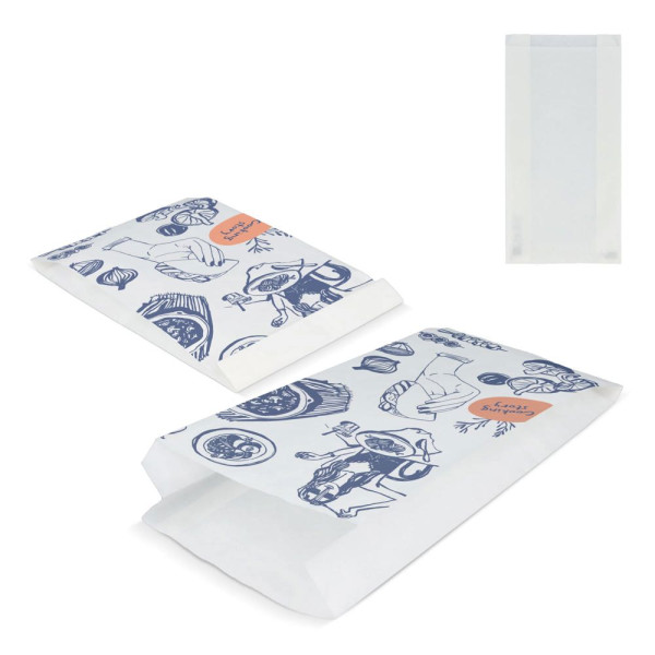 Papiertüte 50g/m² 15 x 7 x 36cm