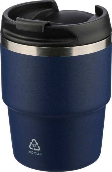 Recycelter Edelstahl-Becher mit doppelter Wand (175 ml) Oli