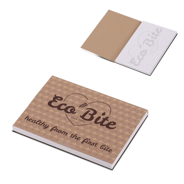 Haftnotizen mit Softcoverumschlag, Papier, 100 x 72mm