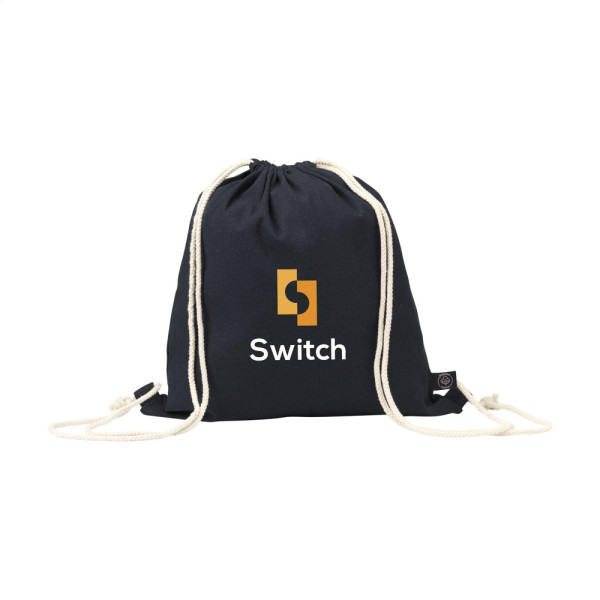 PromoColour GRS Recycled Cotton Backpack (150 g/m²)