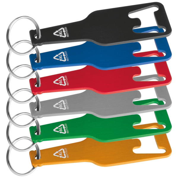 Flaschenöffner aus recyceltem Aluminium Malmö